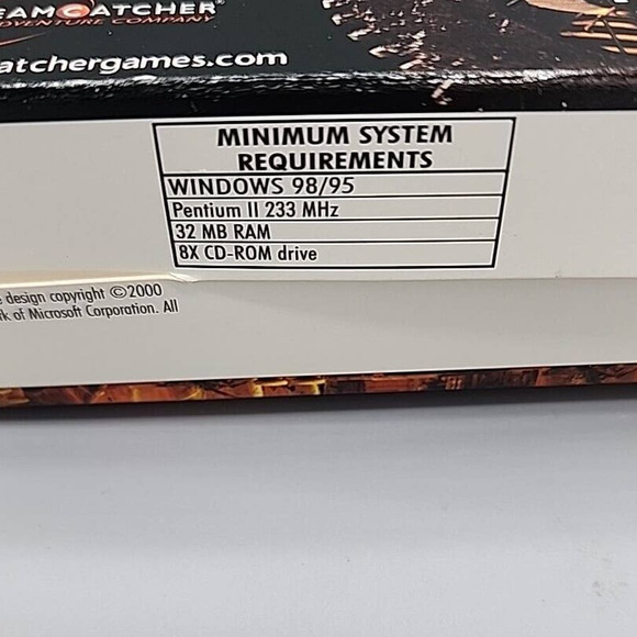 The New Adventures of The Time Machine PC Game from 2000 in Box Windows 95 98 - Picture 5 of 9